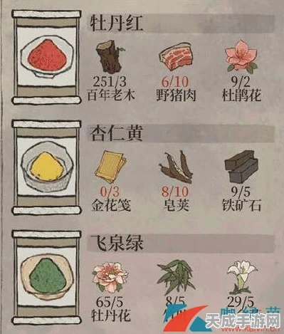 江南百景图全颜料搜集攻略，解锁绝美画卷的必备秘籍