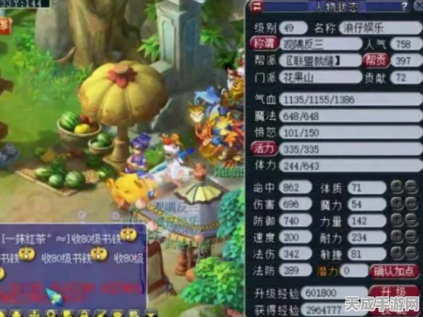 梦幻西游手游，花果山深度攻略，揭秘顶尖阵容与探险秘籍