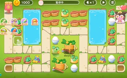 保卫萝卜4攻略揭秘，暖暖汤泉第八关无伤通关全解析